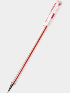 Długopis Pentel Superb BK77, cienkopiszący, 0.27 mm, czerwony