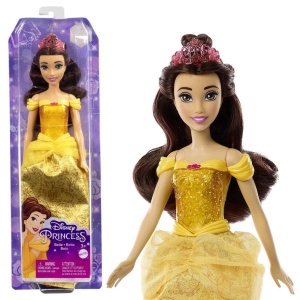 DISNEY PRINCESS. LALKA BELLA PODSTAWOWA HLW11