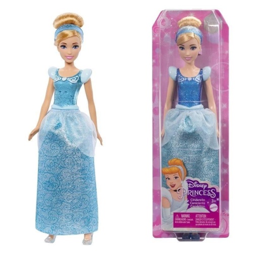 Disney Princess Lalka Kopciuszek HLW06, Mattel