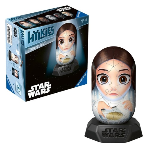 Puzzle 3D Hylkies: Księżniczka Leia, Ravensburger