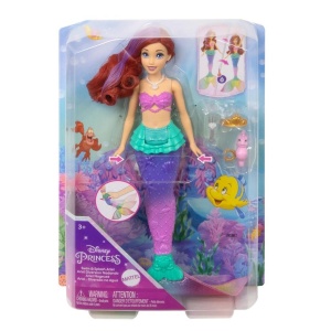 DISNEY PRINCESS LALKA ARIELKA SYRENKA HPD43