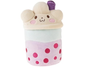 BUBBLE TEA BĄBLUSIE 21CM BORÓWKOWY PUDELEK, EPEE