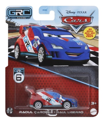 Cars. Auto Raul Ligerro HTY12, Mattel