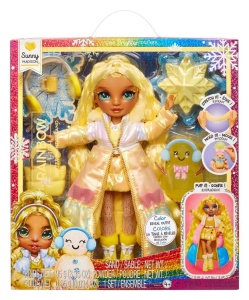 RAINBOW HIGH WINTER WONDERLAND DOLL- SUNNY YELLOW