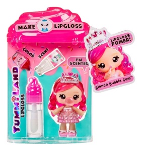 YUMMILAND LIPGLOSS DOLL- BIANCA BUBBLEGUM, MGA