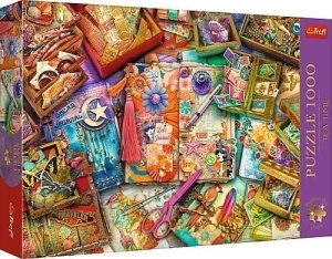 PUZZLE 1000 BIURKO DZIENNIKARZA TREFL, TREFL