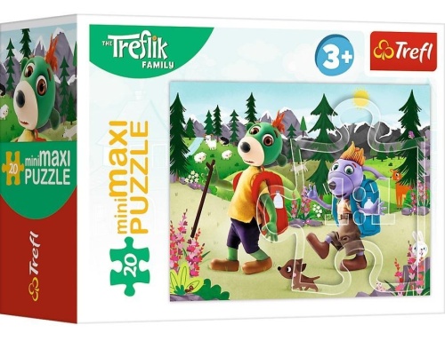 Puzzle 20 miniMaxi Dzień Treflików 4 TREFL, Trefl