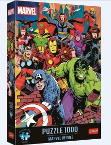 PUZZLE 1000 MARVEL HEROES TREFL, TREFL