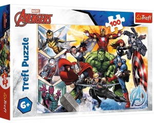 PUZZLE 100 SIŁA AVENGERSÓW TREFL, TREFL