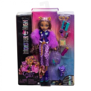 MONSTER HIGH CLAWDEEN LALKA PODSTAWOWA HRP65