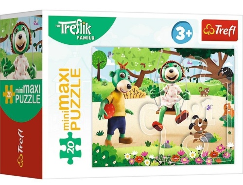 Puzzle 20 miniMaxi Dzień Treflików 3 TREFL, Trefl