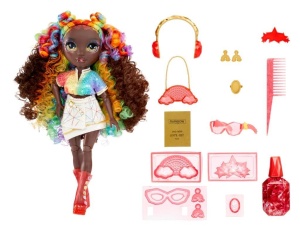RAINBOW HIGH CREATIVE CRYSTALS FASHION DOLL - IRIS