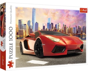 PUZZLE 1000 PRZEJAŻDŻKA O ZACHODZIE SŁOŃCA TREFL