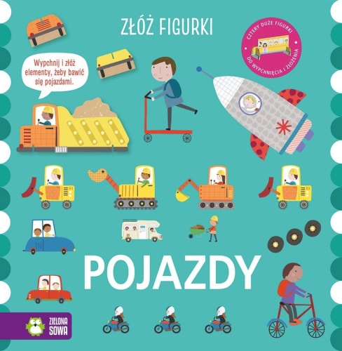 Złóż figurki. Pojazdy, Sally Payne