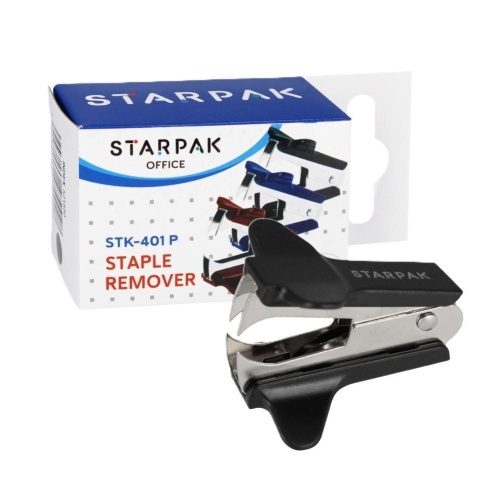 Dziurkacz STK-401 czarny, STARPAK