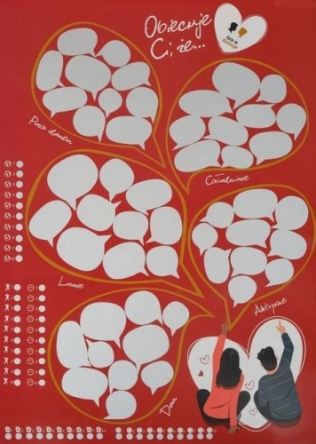 Plakat - Obiecuję Ci, że.., Gra w Relacje