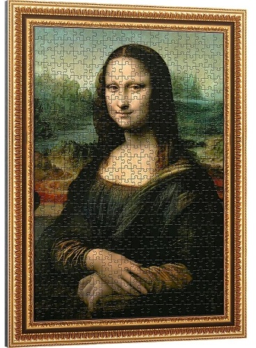 Puzzlorama 500 Mona Lisa, Leonardo da Vinci TREFL