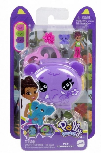 Polly Pocket Pet Connects Elephan, Mattel