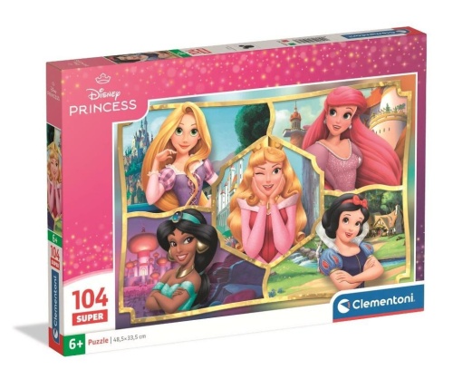 Puzzle 104 Super Princess, Clementoni