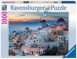 PUZZLE 1000 SANTORINI, RAVENSBURGER