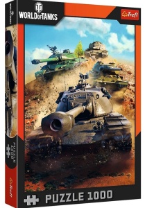PUZZLE 1000 WORLD OF TANKS: CZOŁGI W BOJU TREFL