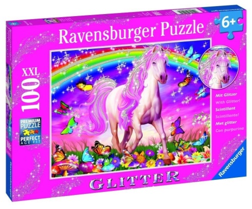 Puzzle XXL 100 Brokatowy koń, Ravensburger