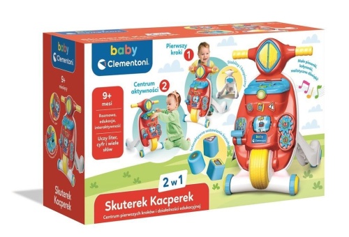 Clementoni Baby. Skuterek Kacperek, Clementoni