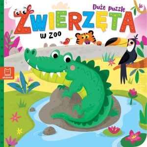 DUŻE PUZZLE. ZWIERZĘTA W ZOO, BOGUSŁAW MICHALEC
