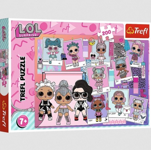 Puzzle 200 Słodkie laleczki TREFL, Trefl