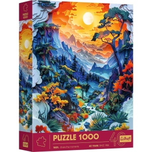 PUZZLE 1000 PAPER ART: DOLINA TREFL, TREFL