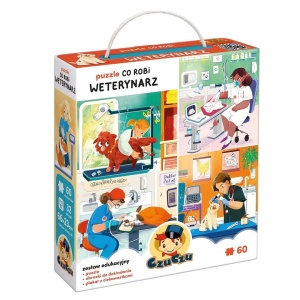CZUCZU PUZZLE CO ROBI WETERYNARZ 4+