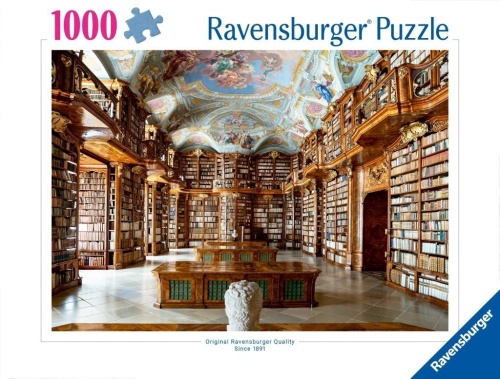 Puzzle 2D: Biblioteka 1000el, Ravensburger