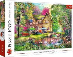 PUZZLE 1000 LEŚNA PRZYSTAŃ TREFL, TREFL