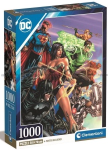 PUZZLE 1000 COMPACT DC COMICS JUSTICE LEAGUE