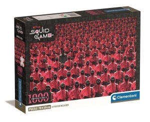 PUZZLE 1000 COMPACT NETFLIX SQUID GAME, CLEMENTONI