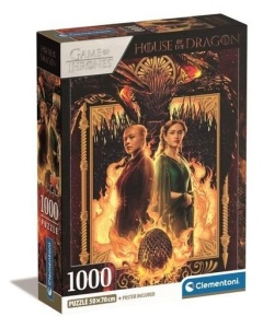 PUZZLE 1000 COMPACT HOUSE OF THE DRAGON