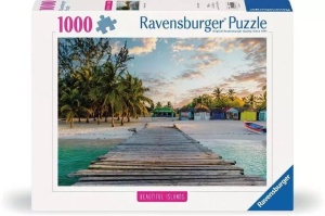 PUZZLE 1000 CARIBBEAN PARADISE, RAVENSBURGER