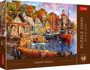PUZZLE 1000 NADMORSKI ZAKĄTEK TREFL, TREFL