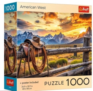 PUZZLE 1000 USA COLLECTION: AMERICA WEST TREFL