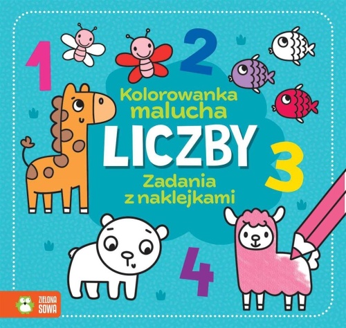 Kolorowanka malucha. Liczby, Agnieszka Matz