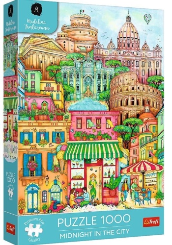 Puzzle 1000 O północy w Rzymie TREFL, Trefl