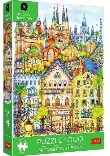 Puzzle 1000 O północy w Barcelonie TREFL, Trefl