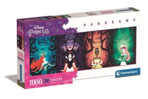 Puzzle 1000 Panorama Princess, Clementoni
