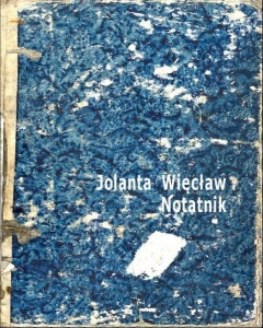 NOTATNIK, JOLANTA WIĘCŁAW