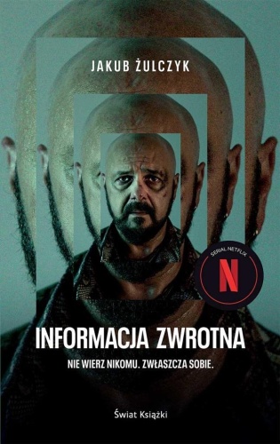 Informacja zwrotna okładka filmowa, Jakub Żulczyk