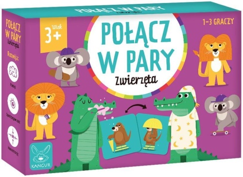 Połącz w pary Zwierzęta, Kangur