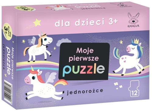 Moje pierwsze Puzzle. Jednorożce, Kangur
