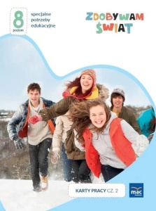 ZDOBYWAM ŚWIAT. KARTY PRACY CZ.2 ZIMA POZIOM 8