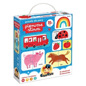 CZUCZU PUZZLE DO PARY PIERWSZE SŁOWA 18M+