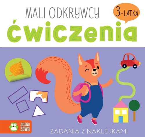 Mali odkrywcy. Ćwiczenia 3-latka, Justyna Tkocz